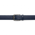 Premium Navy Leather Belt