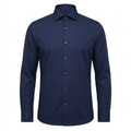 Premium Navy Blue Dress Shirt